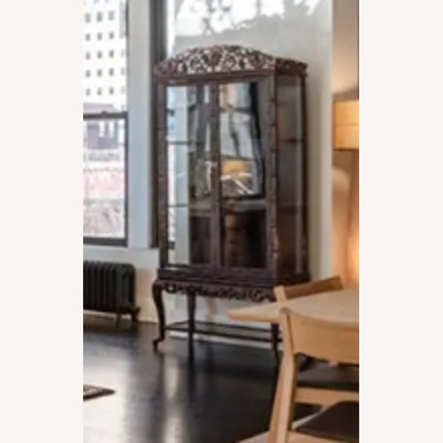 Used Vintage/Antique Finds Red Wood Chest for sale on AptDeco