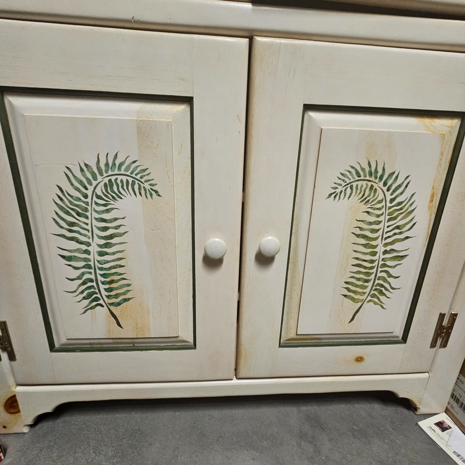 Vintage/Antique Finds Wood Armoire - image-6