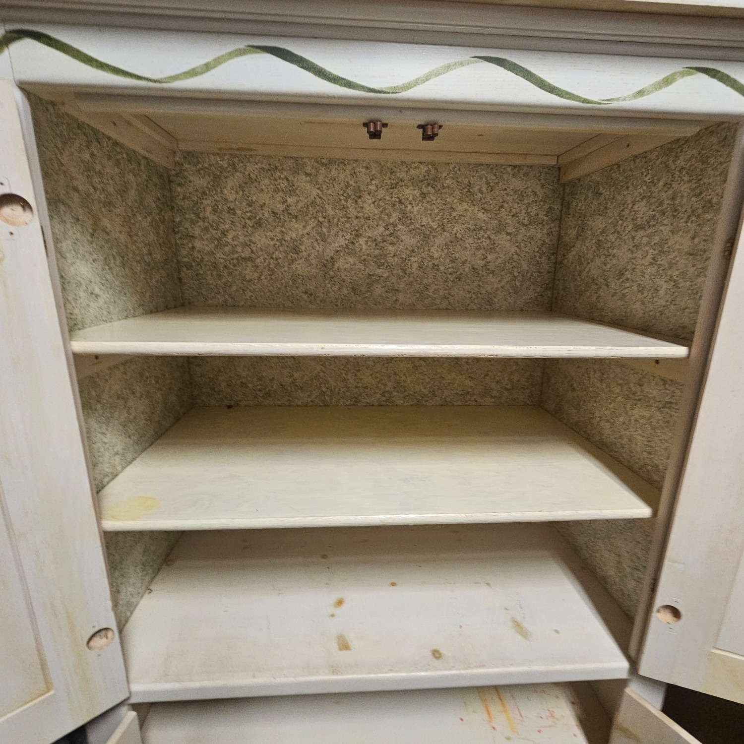 Vintage/Antique Finds Wood Armoire - image-3