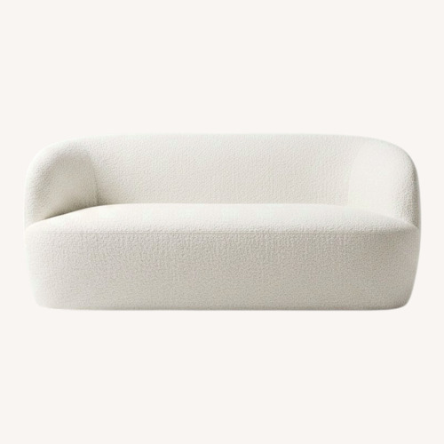 Used CB2 Gwyneth 68" Ivory Boucle Loveseat By Goop for sale on AptDeco