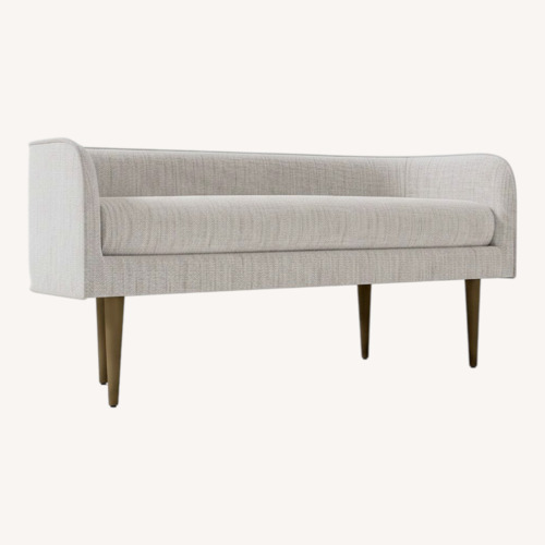 Used West Elm Celine Bench for sale on AptDeco