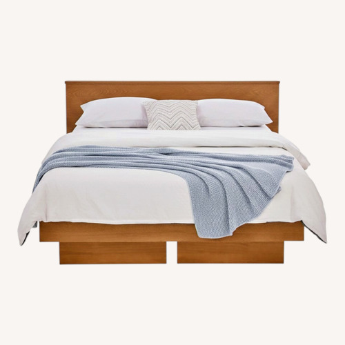 Used Minimalist Platform Queen Bed for sale on AptDeco