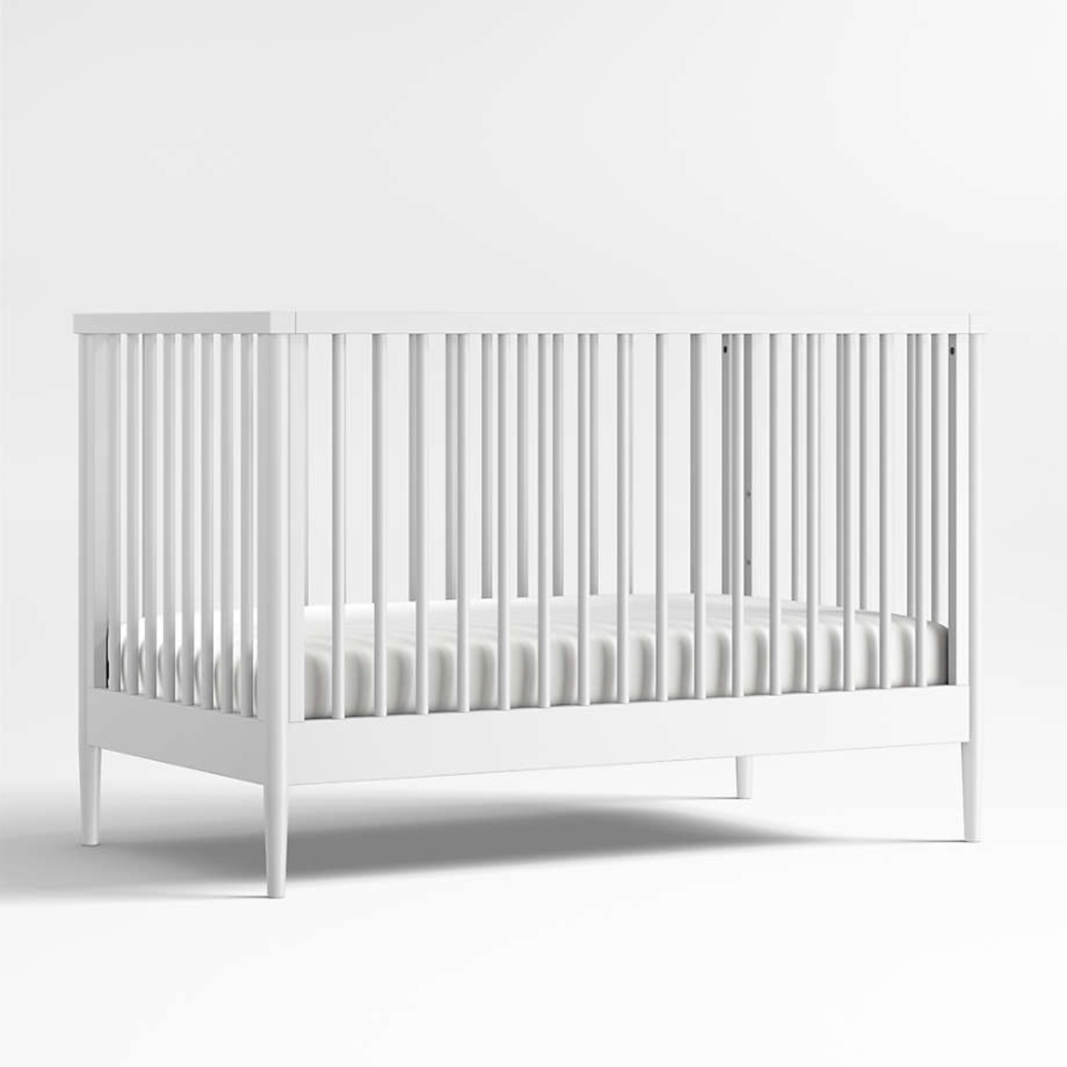 The Land of Nod White Wood Crib - image-7