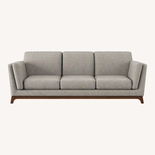 Used Article Ceni Dark Gray Fabric 3+ Seater Sofa for sale on AptDeco