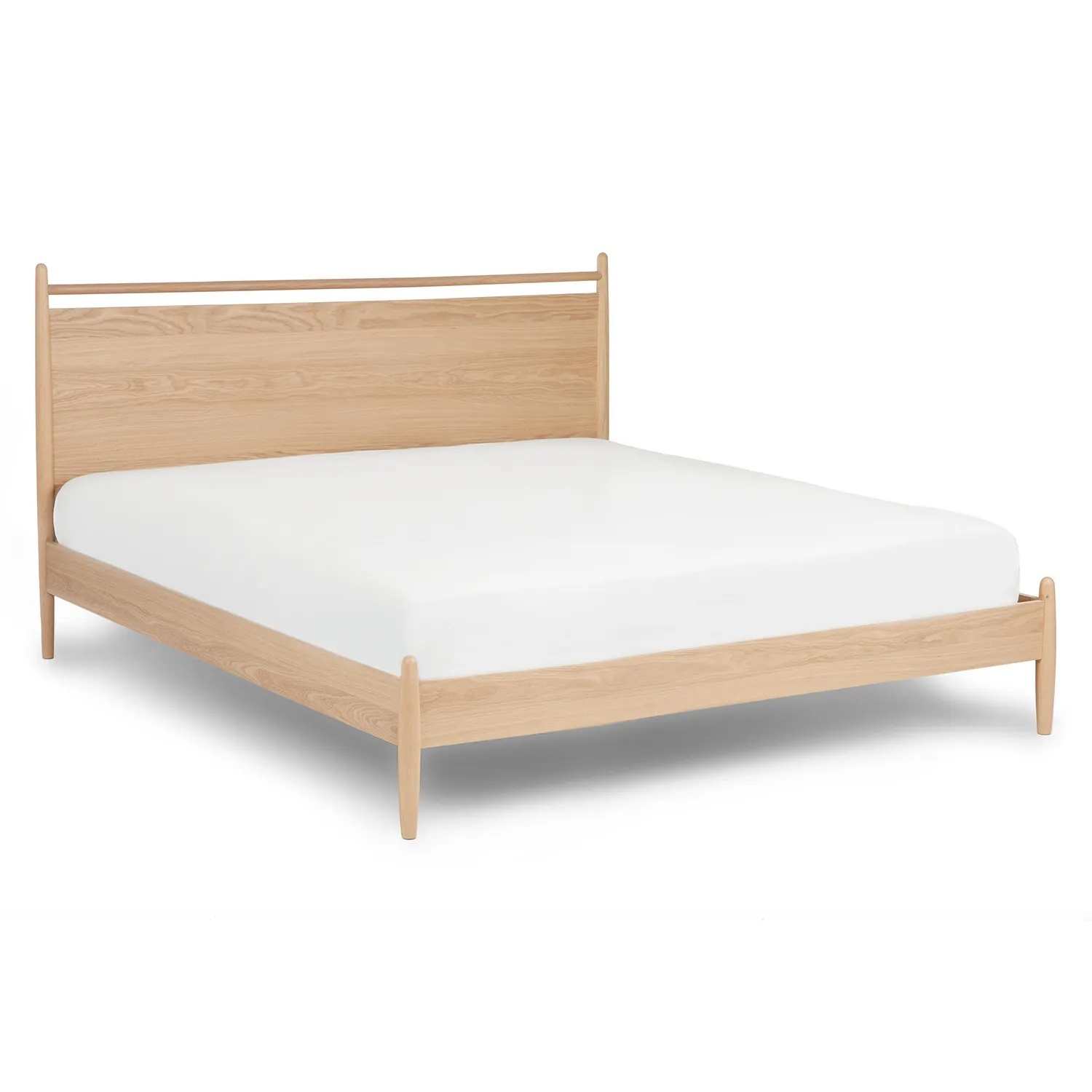 Article Lenia Natural Wood King Bed - image-4