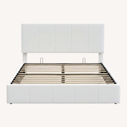 Used Allewie White Full Bed for sale on AptDeco