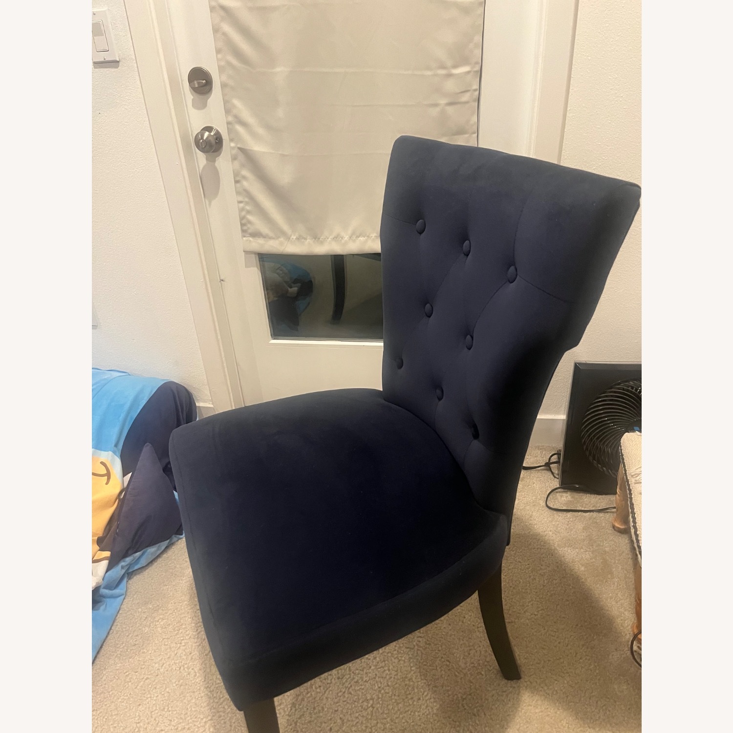 Blue Velvet Dining Chair, Set of 2 - image-2