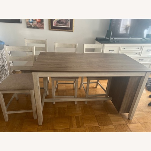 Used Ashley Furniture Skempton Dining Set for sale on AptDeco
