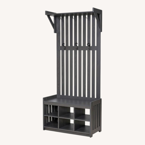 Used IKEA Dark Gray Wood Dresser for sale on AptDeco