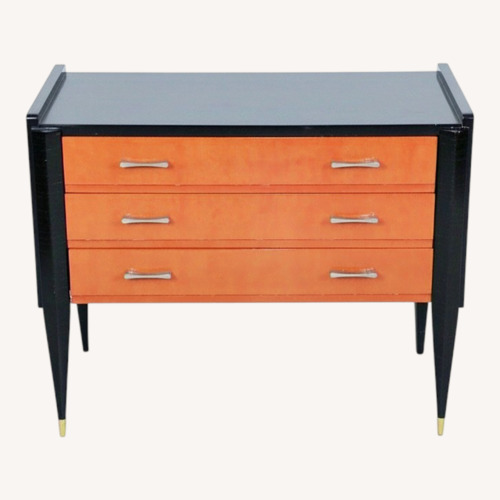 Used Vintage Art Deco Style Lacquered 3-Drawer Commode for sale on AptDeco
