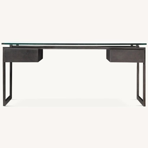 Used Restoration Hardware Latour Black Desk for sale on AptDeco