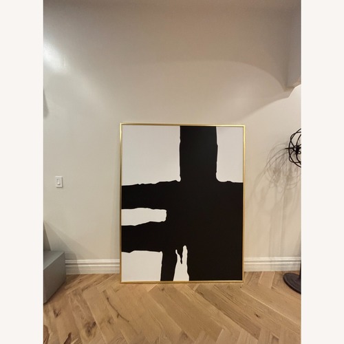 Used Custom Oversized Abstract Artwork, for sale on AptDeco