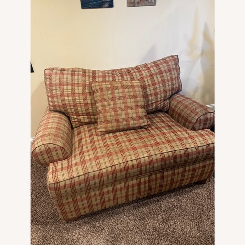 Used Ethan Allen Fabric Loveseat for sale on AptDeco