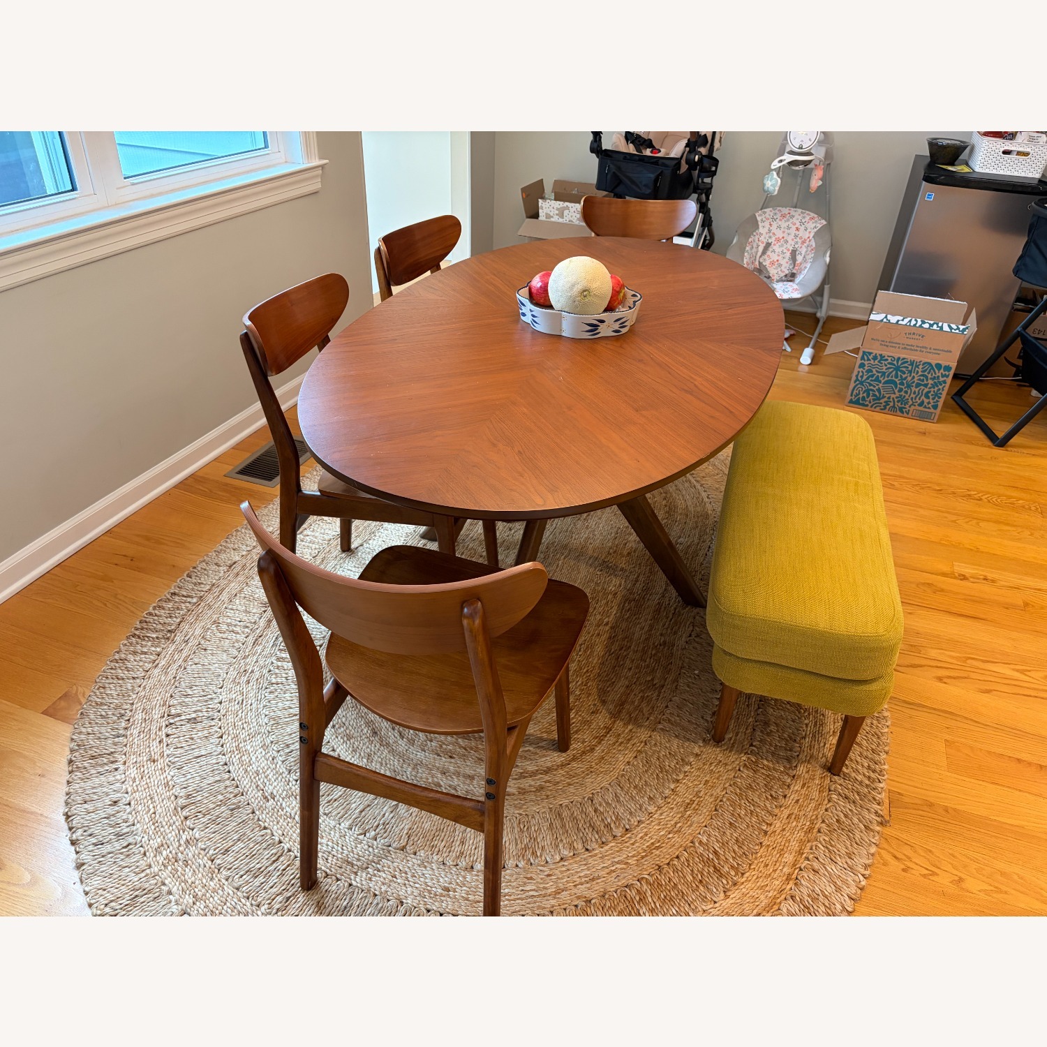 Castlery Brighton Dark Brown Wood Dining Table - image-3