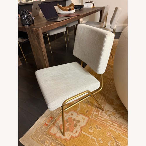 Used West Elm Wire Frame Dining Chairs - Set of 6 for sale on AptDeco
