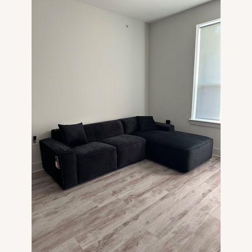 Used TOV Furniture Olafur Fabric Sectional for sale on AptDeco