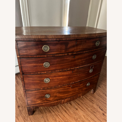 Used Vintage/Antique Dark Brown Wood Dresser for sale on AptDeco