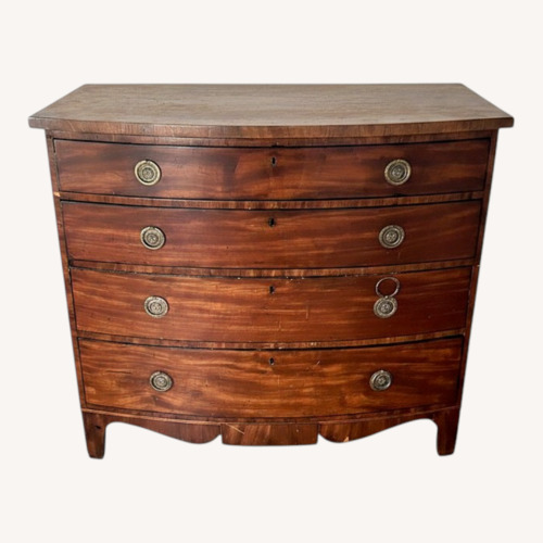Used Vintage/Antique Dark Brown Wood Dresser for sale on AptDeco