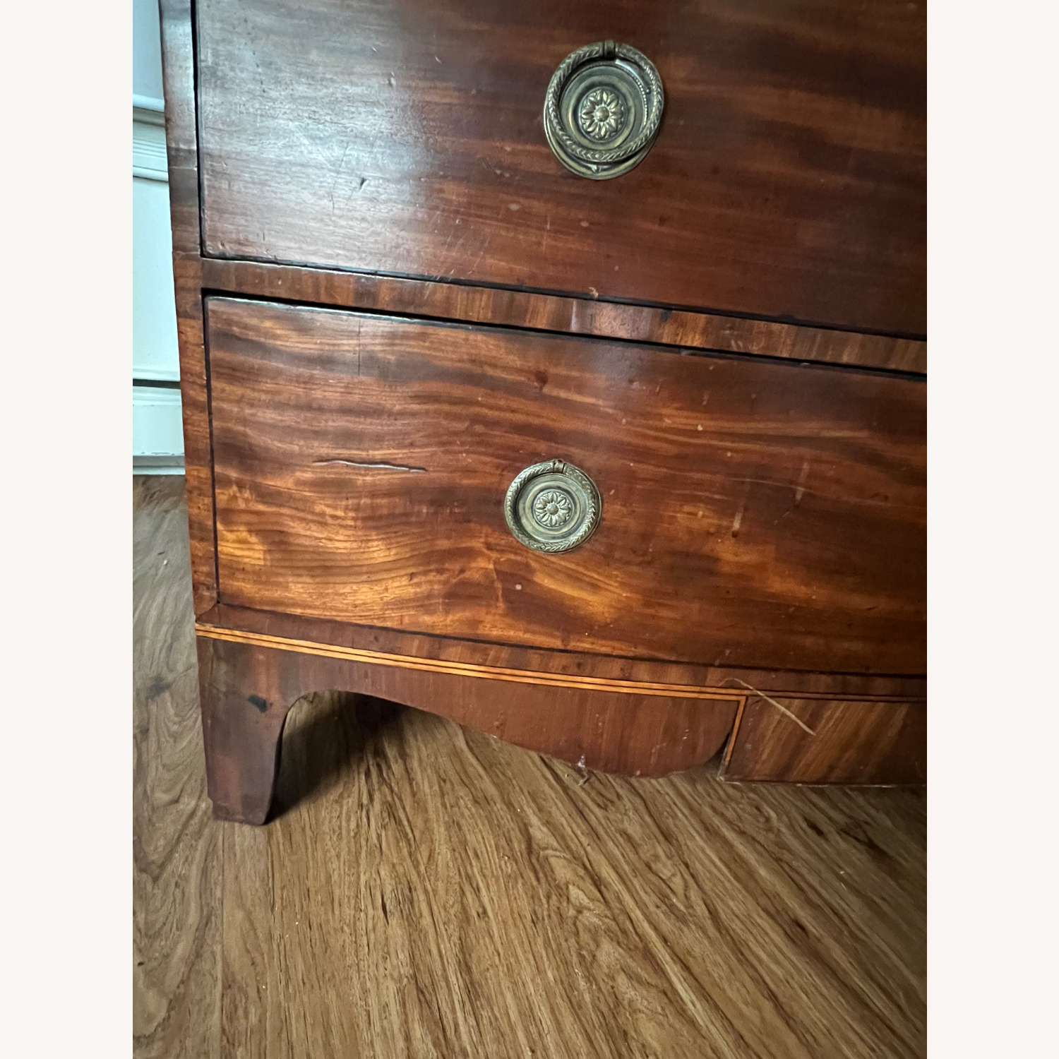 Vintage/Antique Dark Brown Wood Dresser - image-2
