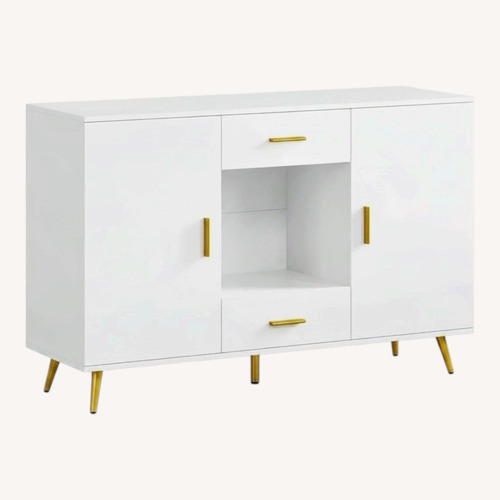 Used Modern White Sideboard/Buffet for sale on AptDeco