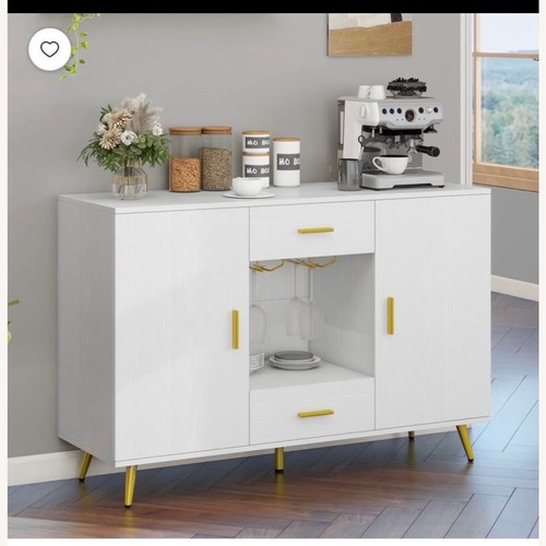 Used Modern White Sideboard/Buffet for sale on AptDeco