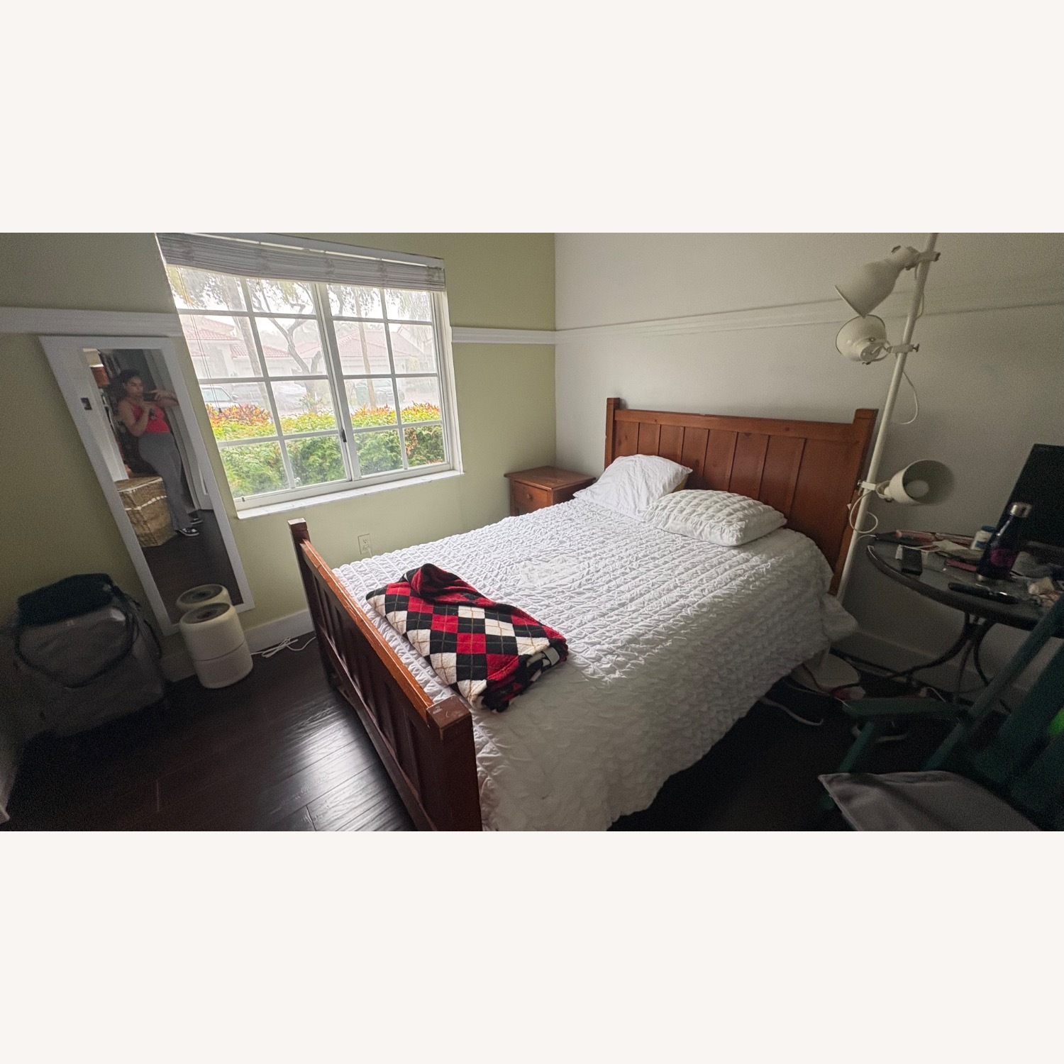  Pottery Barn Solid Wood Bed Frame  - image-3