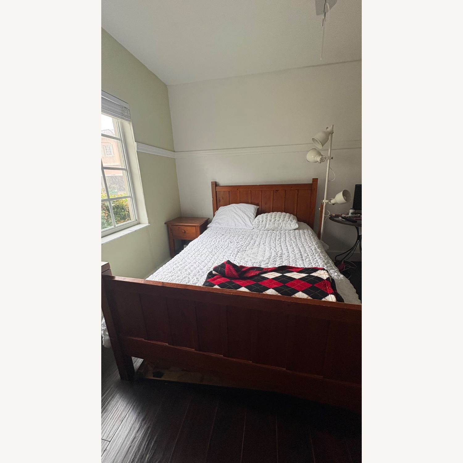  Pottery Barn Solid Wood Bed Frame  - image-2