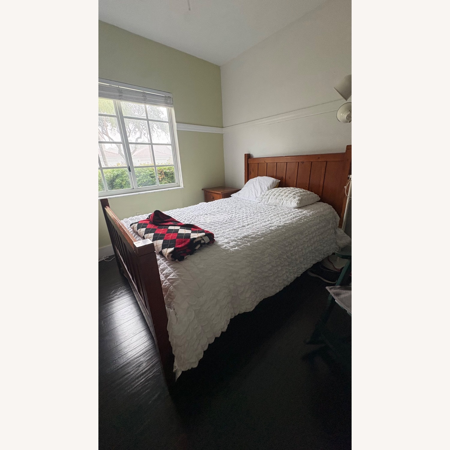  Pottery Barn Solid Wood Bed Frame  - image-4