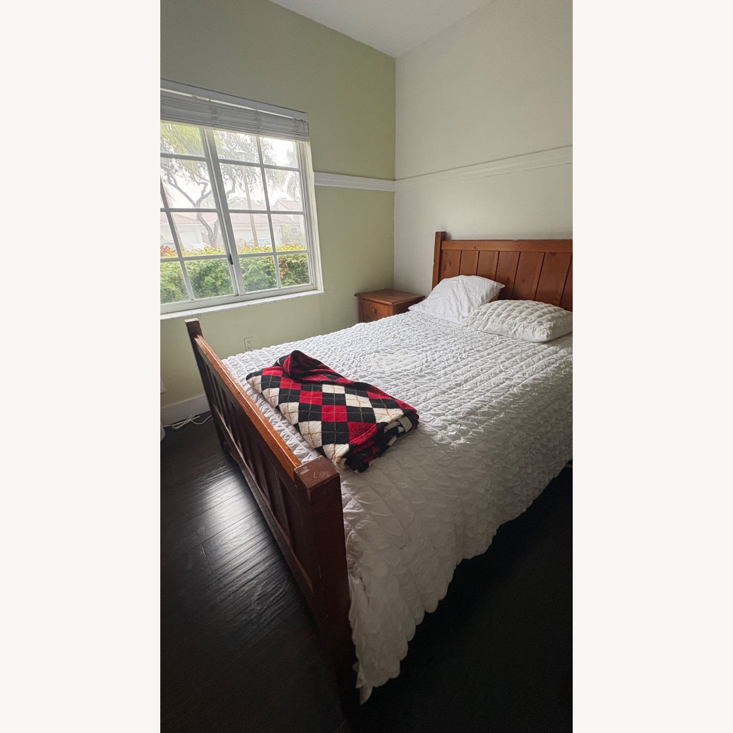  Pottery Barn Solid Wood Bed Frame  - image-5
