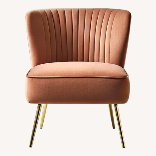 Used Velvet Accent Chair for sale on AptDeco
