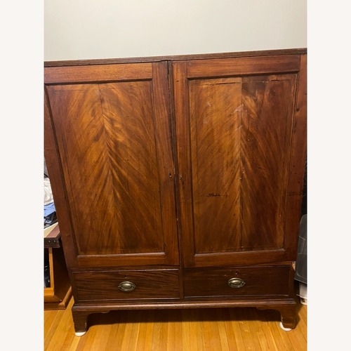 Used Irish Linen Press Armoire for sale on AptDeco