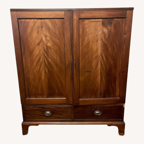 Used Irish Linen Press Armoire for sale on AptDeco