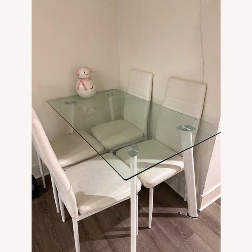 Used Glass Kitchen Table for sale on AptDeco