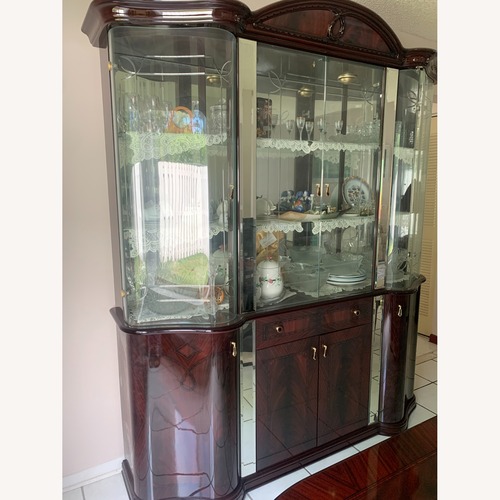 Used Cherry Wood China Cabinet for sale on AptDeco