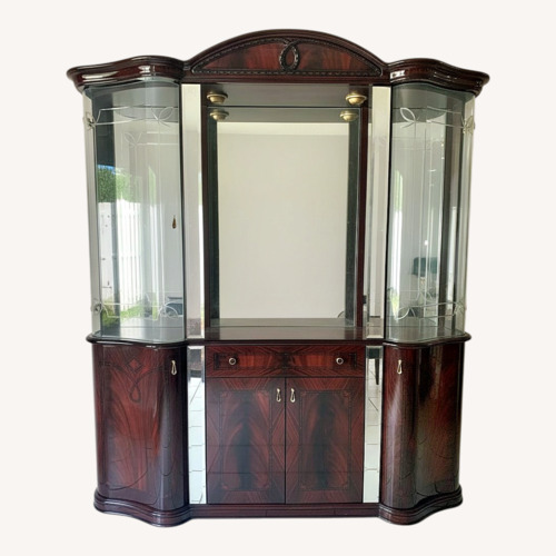 Used Cherry Wood China Cabinet for sale on AptDeco