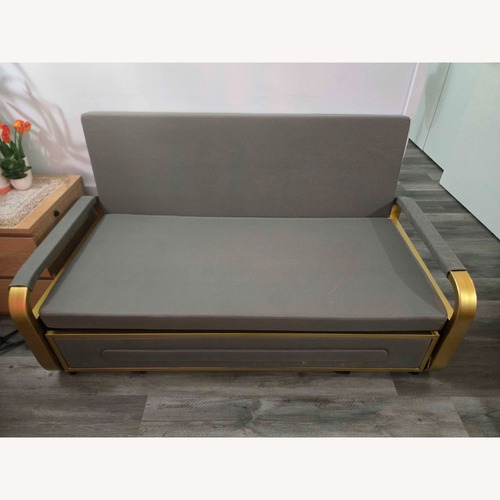 Used Wayfair Dark Gray Fabric Sleeper Sofa for sale on AptDeco