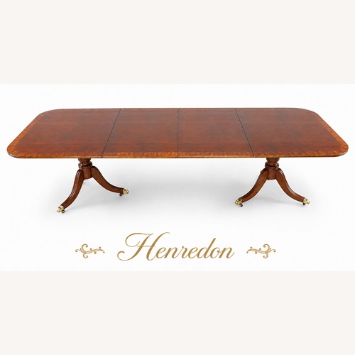 Used Vintage/Antique Finds Dark Brown Dining Table for sale on AptDeco