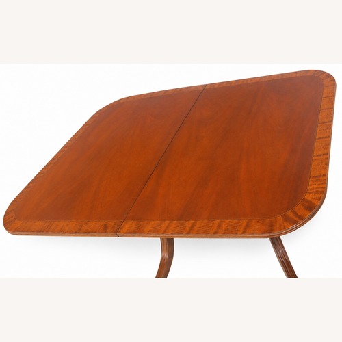 Used Vintage/Antique Finds Dark Brown Dining Table for sale on AptDeco