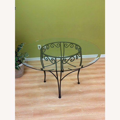 Used Glass Dining Table With Chairs for sale on AptDeco