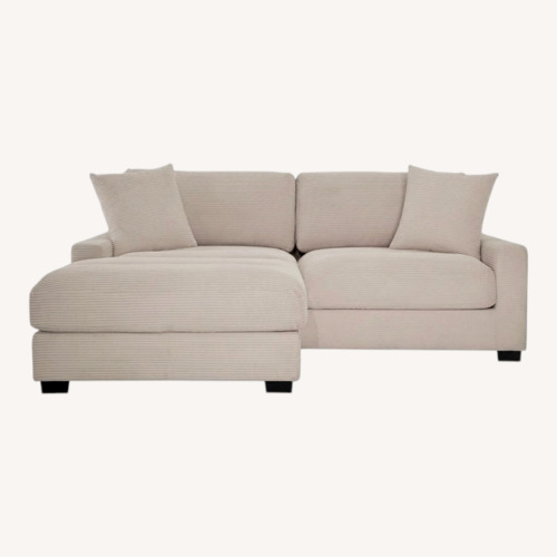Used Bob's Discount Furniture Aspen 2 Piece Sectional for sale on AptDeco