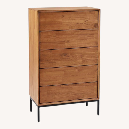 Used Joss & Main Josie Light Brown Wood Dresser for sale on AptDeco