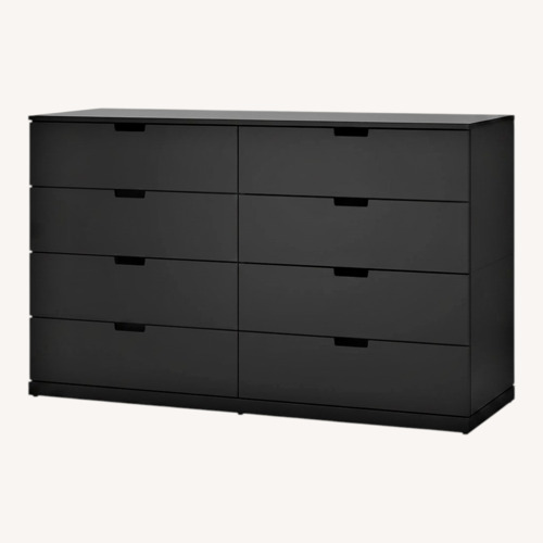 Used IKEA NORDLI Black Dresser for sale on AptDeco