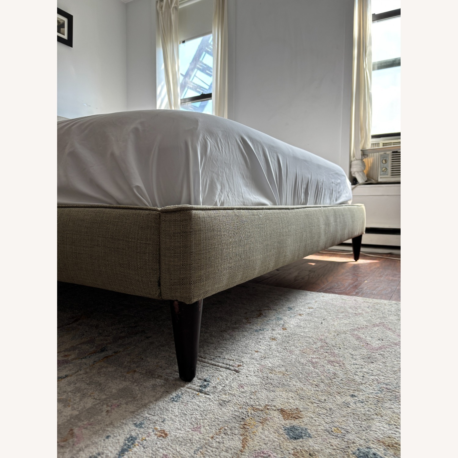 Room & Board Hoffman Natural Fabric Queen Bed - image-8