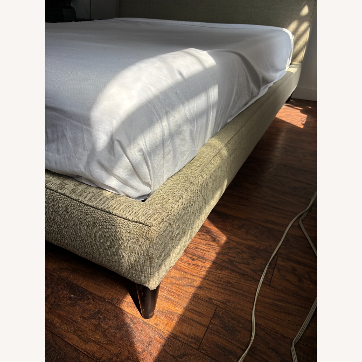 Room & Board Hoffman Natural Fabric Queen Bed - image-9