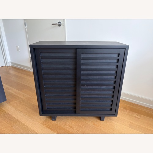 Used Room & Board Moro Console Cabinet in Charcoal for sale on AptDeco