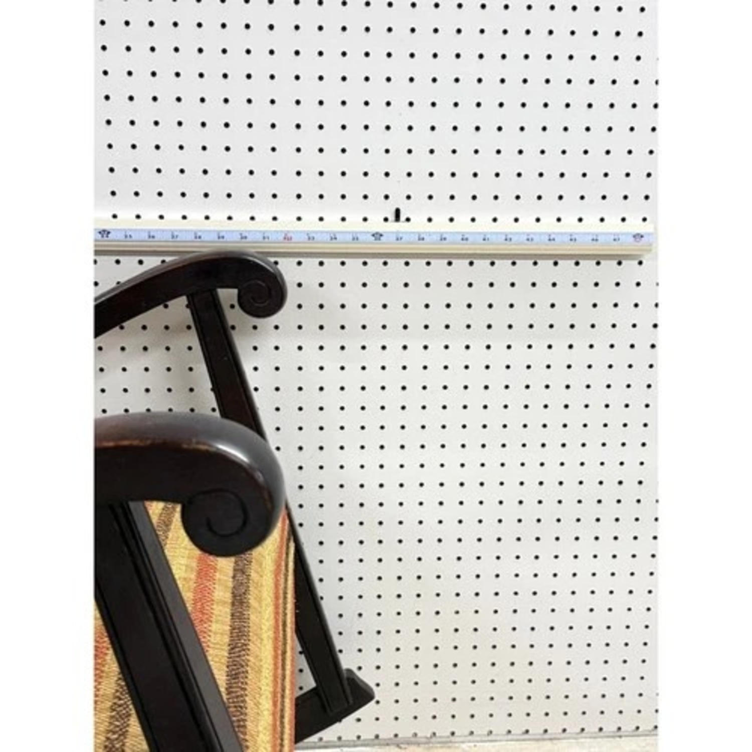 Vintage Style Upholstered Rocking Chair Wood Frame - image-10
