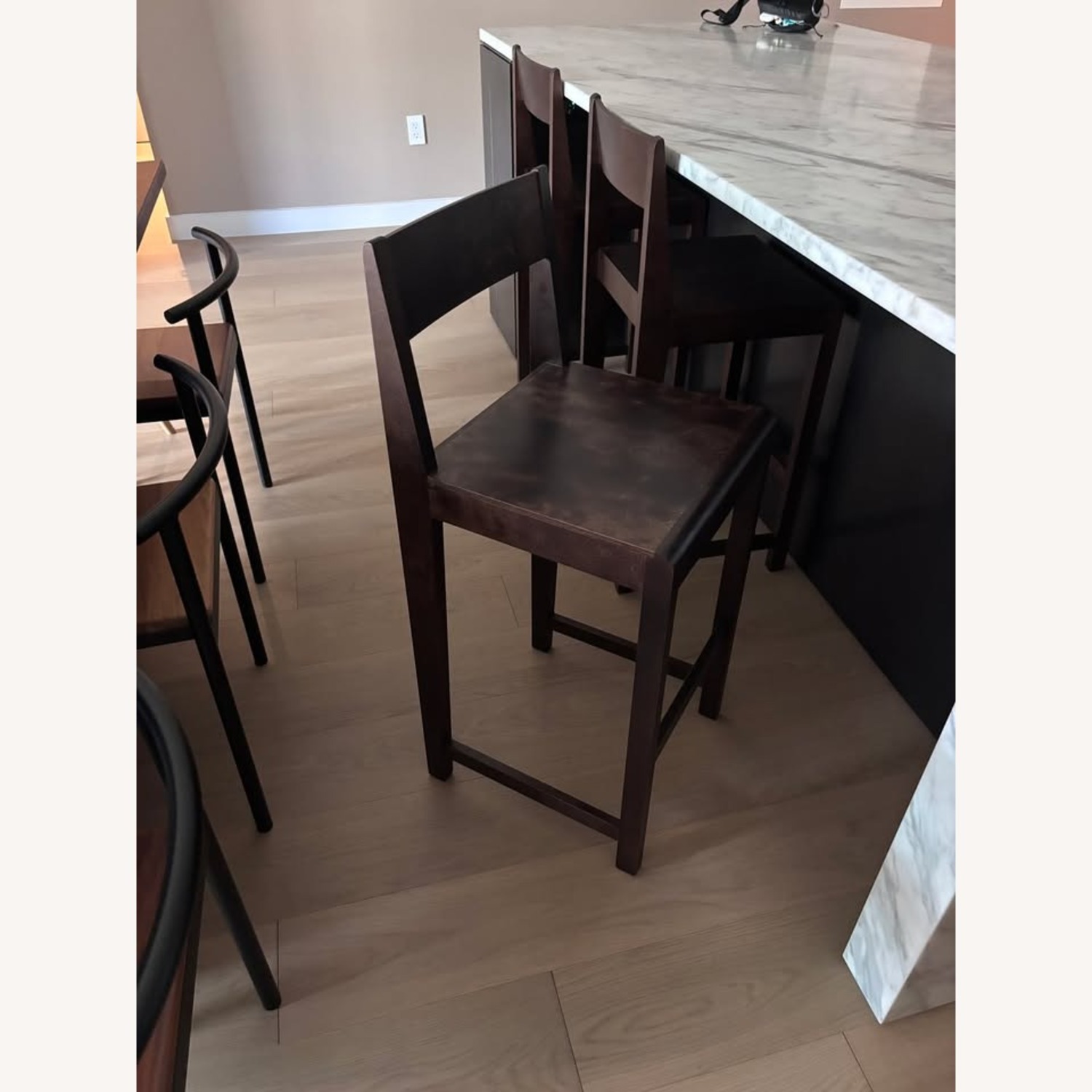 3 ZZ Driggs High Back Counter Stools - image-4