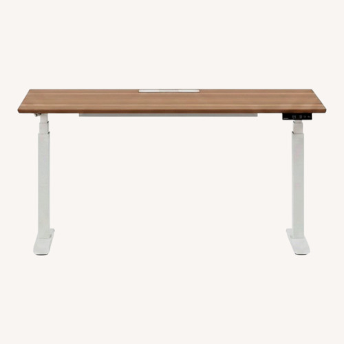 Used West Elm Branch Light Brown Wood Desk for sale on AptDeco