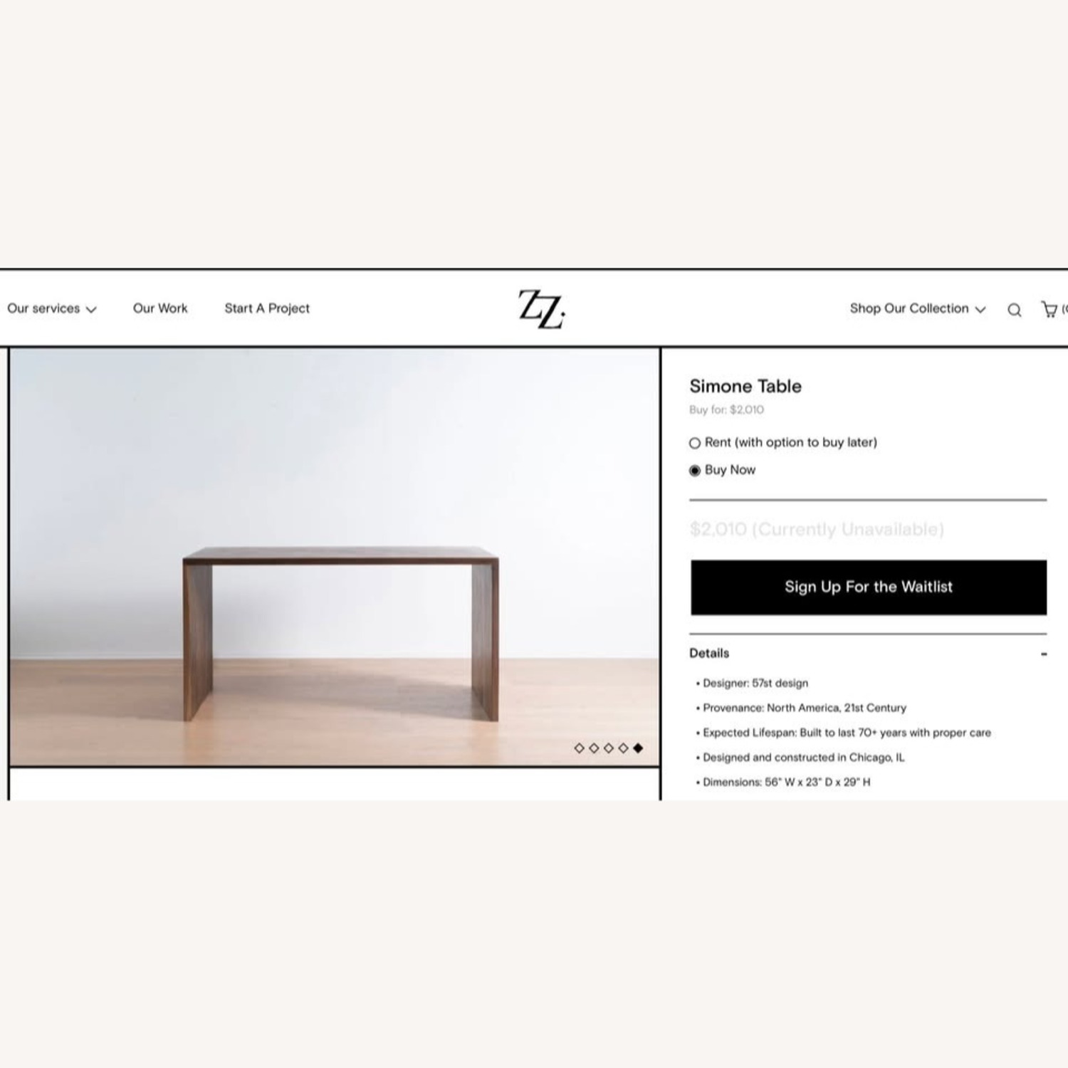 ZZ Driggs Simone Table (Desk) - image-2