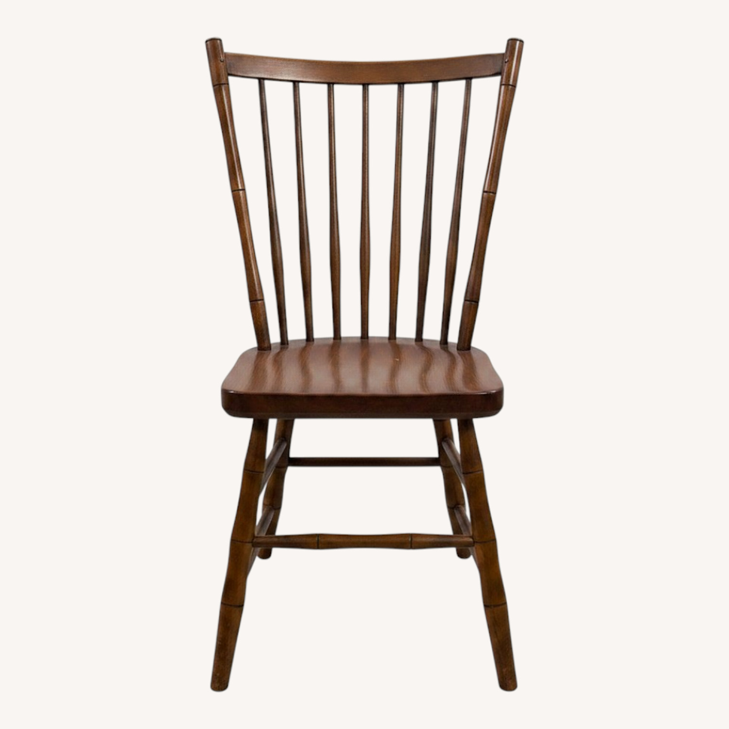 Stickley Solid Wood Spindle Back Dining Chair - image-0